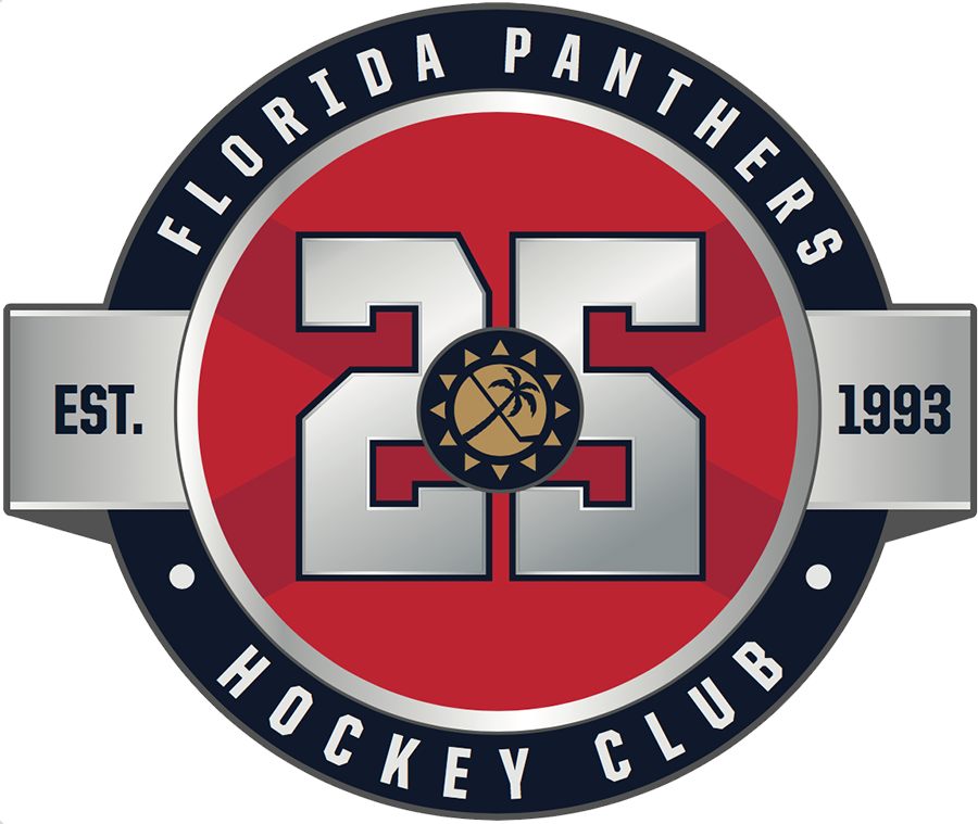 Florida Panthers 2019 Anniversary Logo t shirts DIY iron ons
